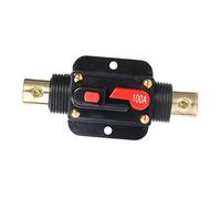 JECOMPRIS Interruptor Disyuntor para Protección de Audio de Coche Fusible Manual Reiniciable Dc para Sistemas de Sonido Previene Daños