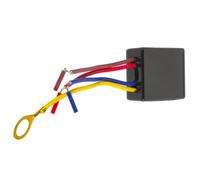 JECOMPRIS Interruptor Táctil Baja Tensión Regulador de Intensidad Repuesto de Lámpara LED, Fr-abs, Negro Ajusta el Brillo, Instalación Fácil para Lámpara de Mesa