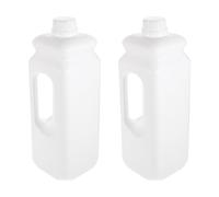 JECOMPRIS Jarra de Plástico de 25 Litros con Tapa Hermética Resistente y Ligera Contenedor de Almacenamiento a Prueba de Fugas para Jugos y Líquidos Uso Industrial y Reutilizable