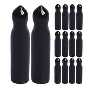 JECOMPRIS Juego de 15 Tapas Apretables para Vertedor de Vino y Dispensador de Aceite, Tapones de Goma para Botellas, Ideales para Cocina y Bar