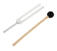 JECOMPRIS Juego de Diapasón de Aluminio para Guitarra con Martillo y Paño de Limpieza, Instrumento Musical Terapéutico para Yoga y Práctica de Meridianos