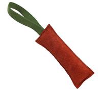JECOMPRIS Juguete Resistente y Duradero para Perros de Cuero Marrón Palo Masticable Dos Asas y Regulación Emocional para Entrenamiento