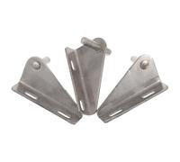 JECOMPRIS Kit 3 Bisagras de Acero Inoxidable para Puerta de Refrigerador-congelador Comercial, Eje 28mm, Compatible Congeladores Verticales y Frigoríficos Industriales, Repuesto para