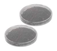 JECOMPRIS Kit Científico de Magnetismo 2 Cajas de Limaduras de Hierro Magnéticas Redondas para Experimentos Físicos en Aula de Ciencias, Herramienta Educativa para Demostración de Campos