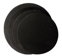 JECOMPRIS Kit de Pads de Batería Silenciosos 4 Piezas Resistentes al Desgaste de Negra Almohadillas de 12 a 16 Pulgadas para Práctica Profesional y Principiantes