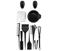 JECOMPRIS Kit para Teñir el Cabello 12 Piezas Bol Mezclador, Cepillo para Aplicar Tinte y Protector de Orejas, Herramientas para Coloración Doméstica y Profesional, Uso Fácil y Seguro