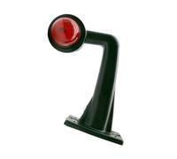 JECOMPRIS Luz Lateral De Posición Doble Cara Con 12 Led Para Vehículos Varilla Curva Grande Fácil Instalación Para Coches Y Camiones