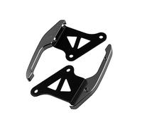 JECOMPRIS Manijas De Aluminio para Asiento Trásero Barra De Decoración para Motocicleta Compatible Proceso De Oxidación Oscuro