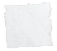 JECOMPRIS Manta de Nieve Sintética de Color Claro para Manualidades 90x250 Cm, Manta de Nieve Falsa para Decoración Navideña y Exhibición de Pueblo, Accesorio Ligero y para Fiestas