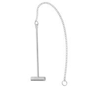 JECOMPRIS Martillo de Emergencia para Hidrante de Acero Inoxidable, Martillo Rompecristales de Seguridad Pequeño, Herramienta contra Incendios para Alarmas en Baños y Dormitorios, Equipo