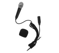 JECOMPRIS Micrófono Pequeño para Teléfono y Computadora Portátil, Mini Micrófono Profesional de Aluminio, Fácil de Operar y Portátil para Cantar E Entrevistar