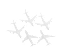 JECOMPRIS Modelos de Aviones Artificiales 1.8Cm 5 Piezas para Decoración Versátil en Oficinas, Dormitorios y Escenas Aeroportuarias