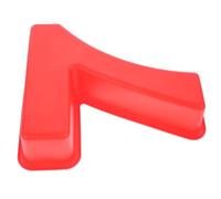 JECOMPRIS Molde para Hornear Número 7 de Silicona Roja, Accesorio para Pastel de Cumpleaños Infantil, Molde DIY para Repostería Casera, Antiadherente y Reutilizable, Adecuado para Cocina