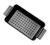 JECOMPRIS Molde para Pan Tostado de Acero al Carbono Antiadherente, Molde para Hornear Pan Diseño sin Bordes Colgantes, Color Negro, Adecuado para Cocina Doméstica y Panadería Profesional