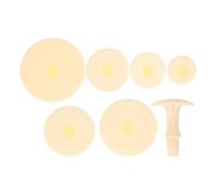 JECOMPRIS Molde para Tartaletas Redondo Ajustable 4-9 Cm Mango Francés Extraíble, Prensa de Masa para Tartas de Huevo y Frutas, Juego para Hornear Postres, Herramienta de Repostería Fácil