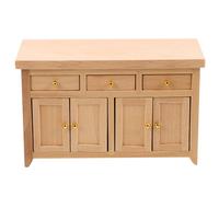 JECOMPRIS Muebles para casa de muñecas: Mini Mueble de Madera con cajones a Escala 1/12: ¡Despierta tu imaginación y desarrolla Tus Habilidades prácticas!