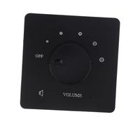 JECOMPRIS Panel de Control de Volumen de Posiciones Perillas de Control de Audio Ajustable para Teatro Sala de Conferencias y Sistemas Multimedia Material