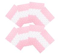 JECOMPRIS Papel de Obsequio para Azúcar Rosa Borde de Encaje, 500 Piezas, Papel para Hornear Dulces, Adecuado para Manualidades y Envoltorios de Turrón, Celofán Artesanal para Decorar