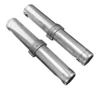 JECOMPRIS Pasador de Acoplamiento de Galvanización para Andamios Metálicos 2 Piezas Duradero y Resistente Oxidación, Accesorio para Tubos de Andamio Uso Interior y Exterior