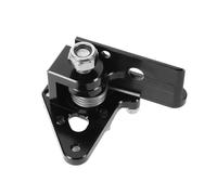 JECOMPRIS Pedal de Freno Trasero para Motocicleta de Aleación de Aluminio Negro Pedales Antideslizantes para Estriberas Traseras Extensión Ergonómica para Reposapiés de Pasajero