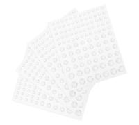 JECOMPRIS Pegatinas Adhesivas de Gotas de Rocío Acrílicas Transparentes 4 Piezas para Decoración Scrapbooking, Adornos Artesanales para Tarjetas y Manualidades Creativas