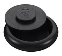 JECOMPRIS Piedra de Tinta China Cubierta de 4 Pulgadas, Tintero para Dibujar y Caligrafía, Material Pp Ligero y Portátil, Piedra de Entintar para Estudiantes y Manualidades Escolares