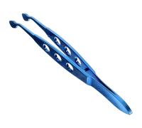 JECOMPRIS Pinzas Metálicas para Párpados 3 Agujeros 5x6 Acero Inoxidable, Expresor Meibomiano para Masaje y Cuidado de Glándulas de Meibomio, Herramienta para Ocular y Belleza Femenina