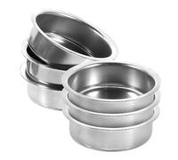 JECOMPRIS Placas de Repuesto para Incensario Árabe de Acero Inoxidable 6 Piezas Color Natural 60X50X17 MM Accesorios para Quemador de Incienso Plato para Incienso Reemplazo Práctico y