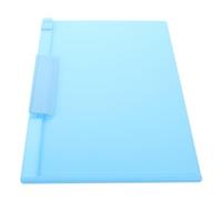 JECOMPRIS Portapapeles A4 de Pp Azul Clip Resistente, Tablero de Escritura Portátil Multifunción para Oficina y Aula, Organizador de Documentos y Accesorio para Médicos