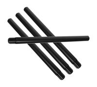 JECOMPRIS Postes de Estaca para Lámpara Solar de Jardín, Kit de 4 Varillas de Extensión y Conectores ABS, Accesorios para Luces de Exterior en Terraza y Jardín