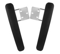 JECOMPRIS Reposabrazos Metálicos para Silla de Oficina 2 Piezas Soporte Ergonómico Repuesto Resistente para Sillas Ergonómicas de Oficina y Gaming Accesorios Reparación y Escritorios