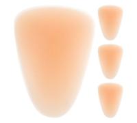 JECOMPRIS Rodilleras de Silicona Beige y Máxima Movilidad 4 Piezas Protección Reforzada para Patinaje sobre Hielo y Skate para Entusiastas y Profesionales