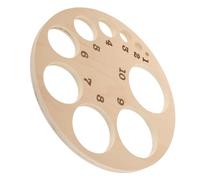 JECOMPRIS Rueda De Dilatación Cervical De Madera Tabla De Posición Fetal Para Matronas y Médicos Preparación Al Parto Realismo