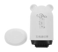 JECOMPRIS Sello Rodante Autoentintable de 5 Líneas Pentagrama Musical y Sello de Tablatura para Aula Herramienta de Escritura Manual para Jardín de Infantes Guitarra Material Escolar