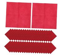 JECOMPRIS Servilletas De Cóctel Rojas De Papel 150 Unidades 20x20 Cm Desechables Para Fiestas y Cenas Elegantes En Restaurante Sin Polvo Para Eventos De Vino