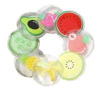 JECOMPRIS Set de 8 Compresas Frías para Ojos Gel y Diseño Frutal, Paquete para Reducir Ojeras y Bolsas, Adecuado para Mujeres, Uso en Descanso y Relajación Ocular