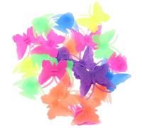 JECOMPRIS Set de Accesorios para Bicicletas Infantiles Cuentas de Radio en Forma de Mariposas, Peces y Estrellas, Fácil de Quitar, Material Abs y Colores Variados
