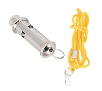 JECOMPRIS Silbato Paquete de 3 Unidades de Acero Inoxidable para Entrenamiento de Amarillo, y Resistente, Adecuado para Deportes y Asistencia al Aire Libre