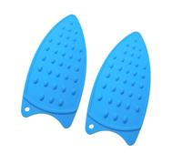 JECOMPRIS Silicona Almohadilla Aislante Orificio Colgante Azul 2 Piezas