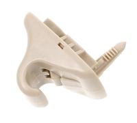 JECOMPRIS Soporte para Parasol de Coche Beige, Clip para Visera Solar Compatible con Modelos de Automóvil, Retentor de Clip Resistente para Fijación Estable y Accesorios Automotrices