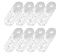 JECOMPRIS Soportes para Manijas de Cortinas Persianas Horizontales 8 Piezas Resistentes Compatibles Varillas Largas y Cuerdas de Pesas para Uso Doméstico en Ventanas