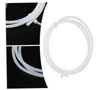 JECOMPRIS Tubo De Ptfe Para Impresora 3d 1,75 Mm De Filamento, Diámetro 2x4 Mm, 2 Metros, Color Blanco, Resistente a Altas Temperaturas, Accesorio Para Extrusor Alimentación Remota