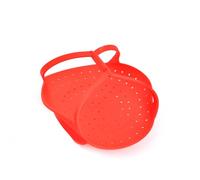 JECOMPRIS Vaporera de Silicona Plegable y Retráctil Grande Cesta Vaporera de Alimentos para Verduras Apta para Electrodomésticos de Cocina Utensilio Ligero y Fácil de Limpiar 1 Unidad