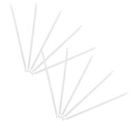 JECOMPRIS Varillas Metálicas Colgantes para Archivadores 10 Piezas 34,5 Cm Metal Organizador de Archivos para Oficina Gestión de Documentos y Espacio de Escritorio