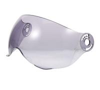 JECOMPRIS Visera para Casco de Motocicleta Antivaho Transparente, Lente Resistente a Rayaduras, Protector para Casco Eléctrico y Scooter, Accesorio de Protección contra Viento y Sol