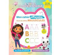J'écris les lettres majuscules Gabby et la maison magique: PS-MS-GS