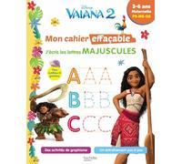J'écris les lettres majuscules PS-MS-GS Vaiana 2
