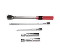 Jectse 3/8 Drive Haga en Tecla de Torque Establecimiento Kit de Mantenimiento de Precisión para E-Bike Home Reparador Materiales de Acero Chrome