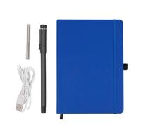 Jectse 3 In1 Pen Smart Smart Smart, Conjunto de Cuaderno A5 Smartpen, Sincronización en Tiempo Real para Digitalizar, Conjunto de Escritura Inteligente de Papel Bluetooth 5.0, (Blue)