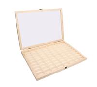 Jectse 80 Tragamonedas de Pantalla de Pantalla de Cine de la Cámara de Madera para 135 Películas de 35 Mm, Estante de Madera Sólida para Fotógrafos Organización Doméstica, Decoración